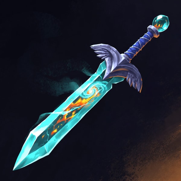 The Blade of Quintessence, a magical sword worth fighting over