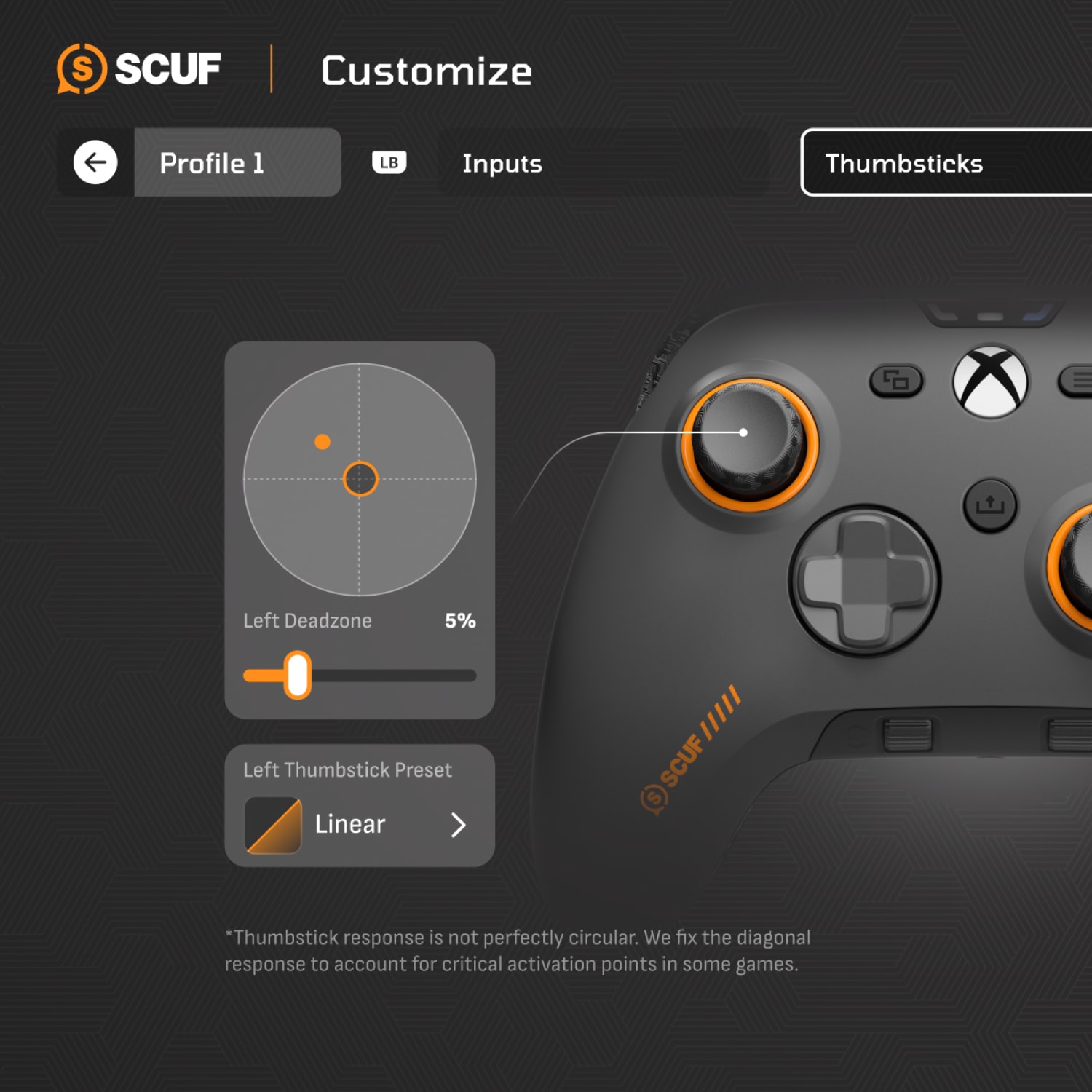 בקר גיימינג חוטי עבור PC/Xbox&nbsp;דגם Valor Wired TMR מבית&nbsp;SCUF