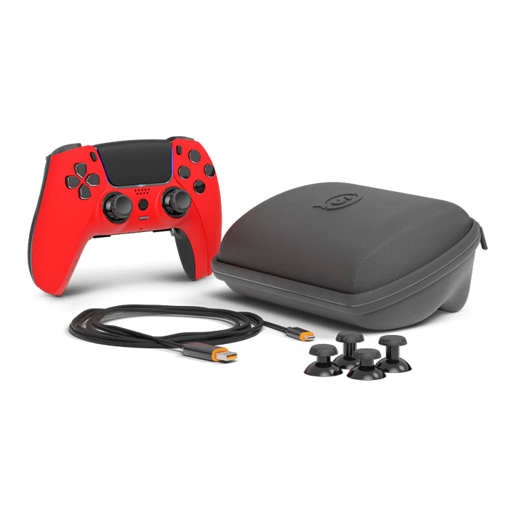 SCUF Reflex Pro with Anti-Drift Red | Custom Hall effect PS5