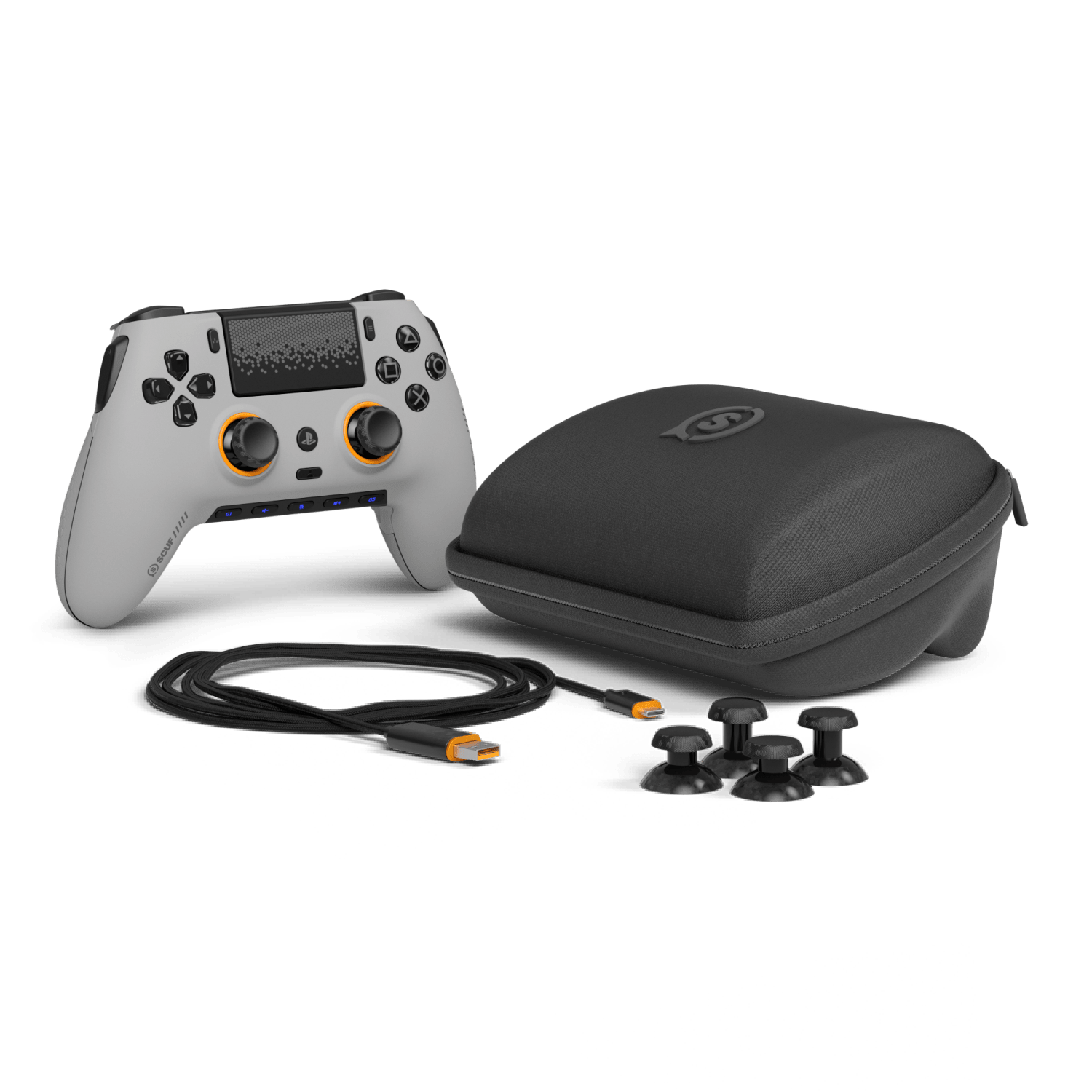 SCUF Omega Light Gray | Custom PS5 Pro Controller