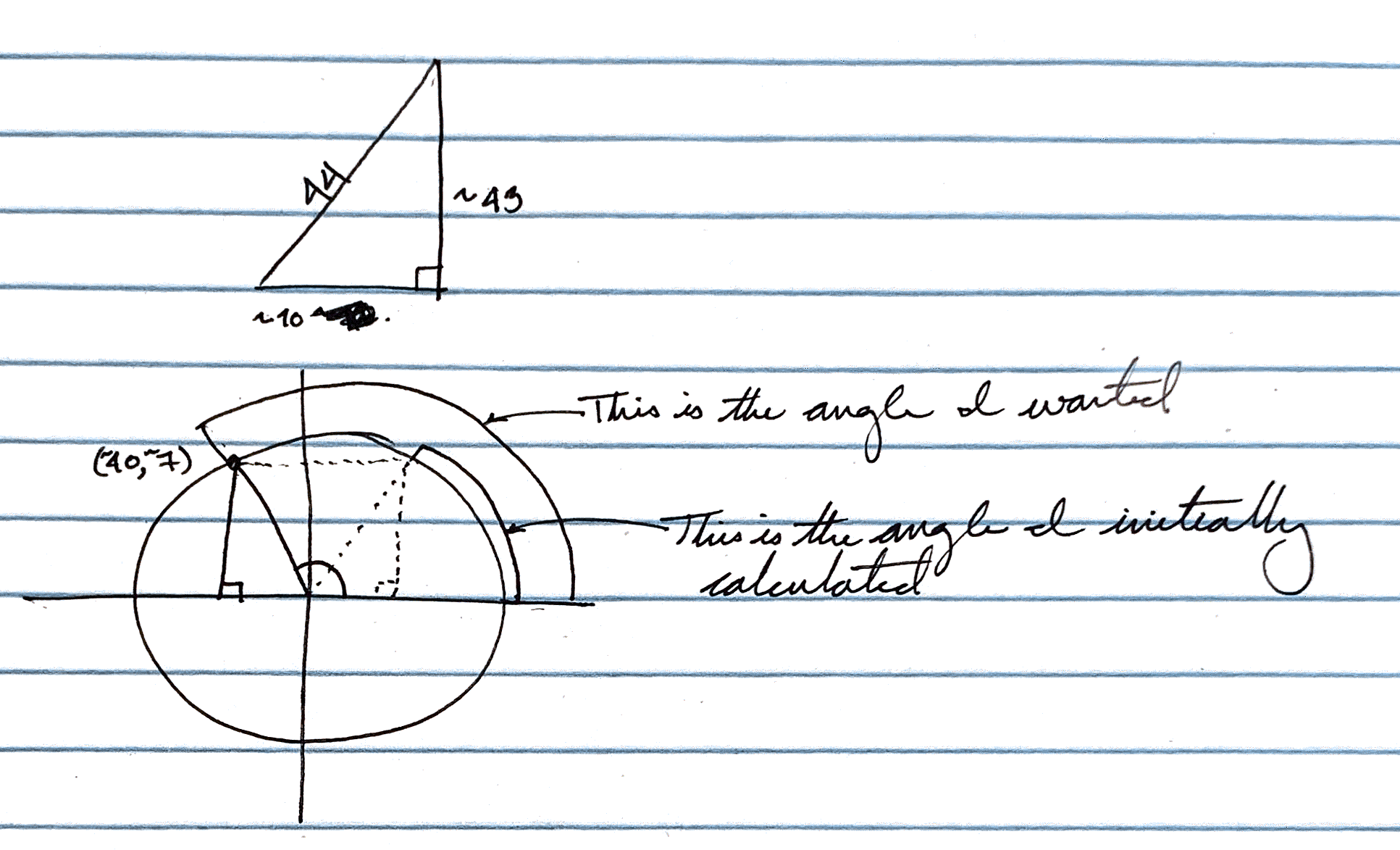 triangle transposed