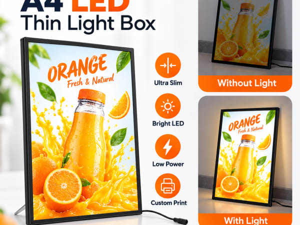 LED Thin Light Box A4