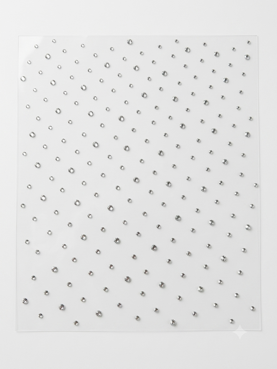 Rhienstone iron on sheet