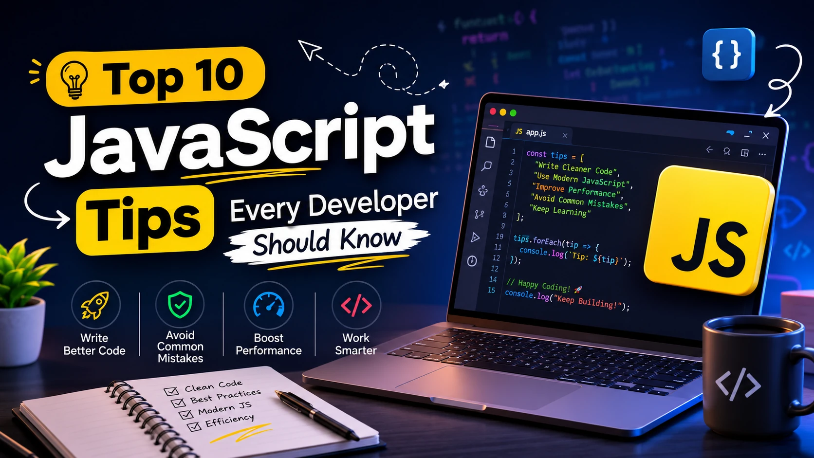 javascrip top 10 tips