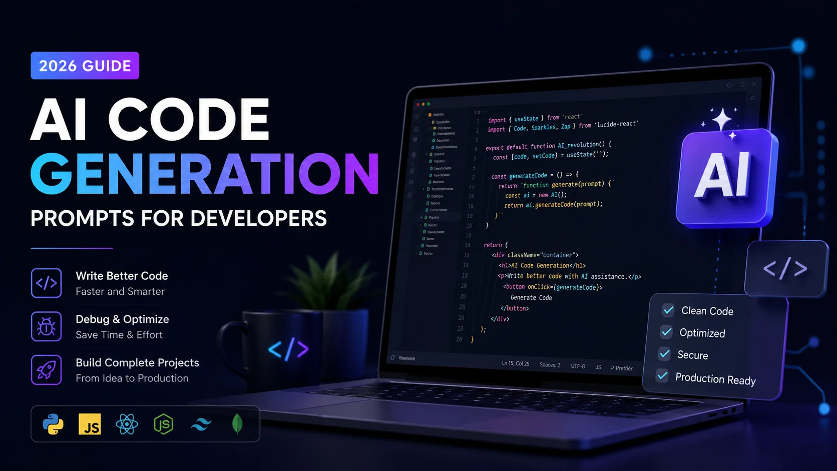 Best AI Code Generation Prompts for Developers (2026 Guide)