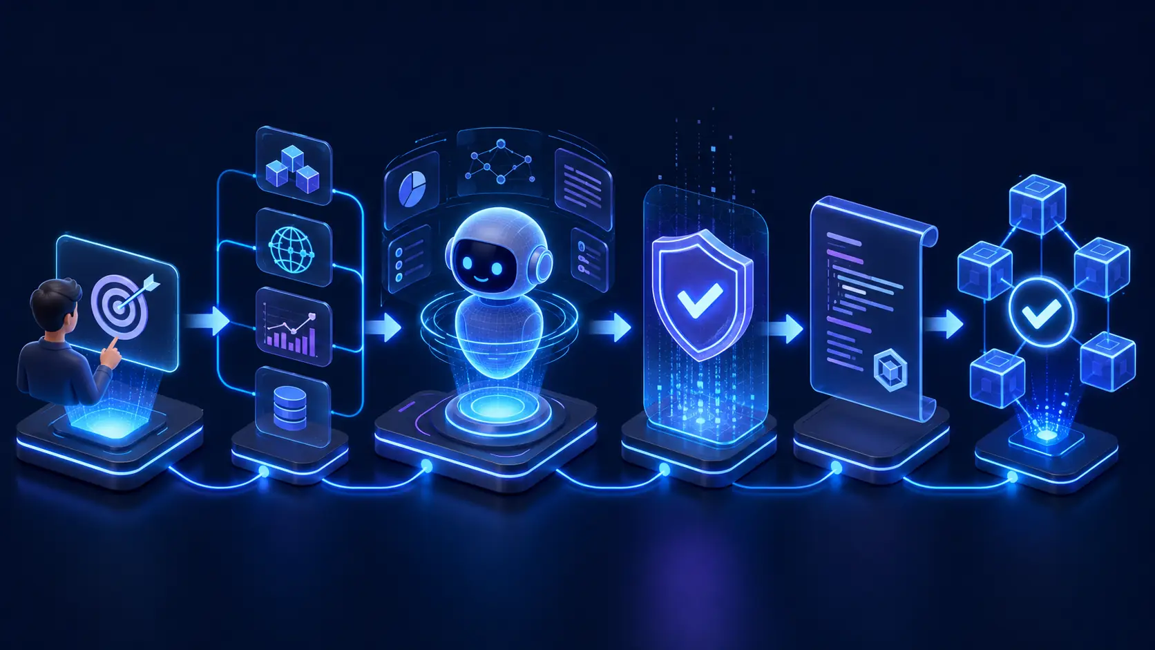 how autonomous ai agents in web3 work