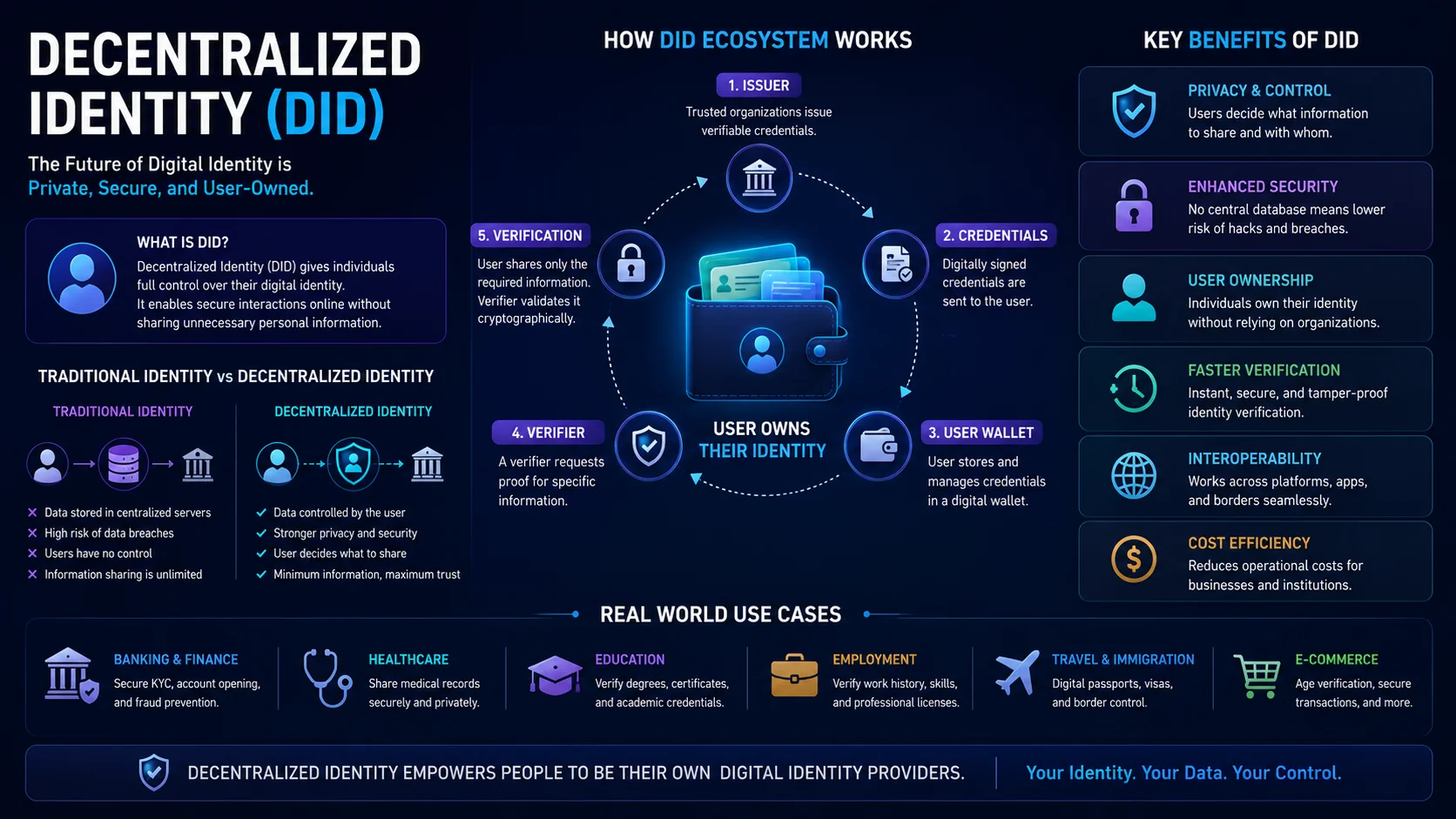 decentralized identity did infographic 2