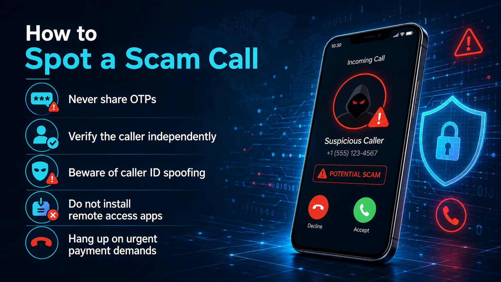 how to spot a scam call