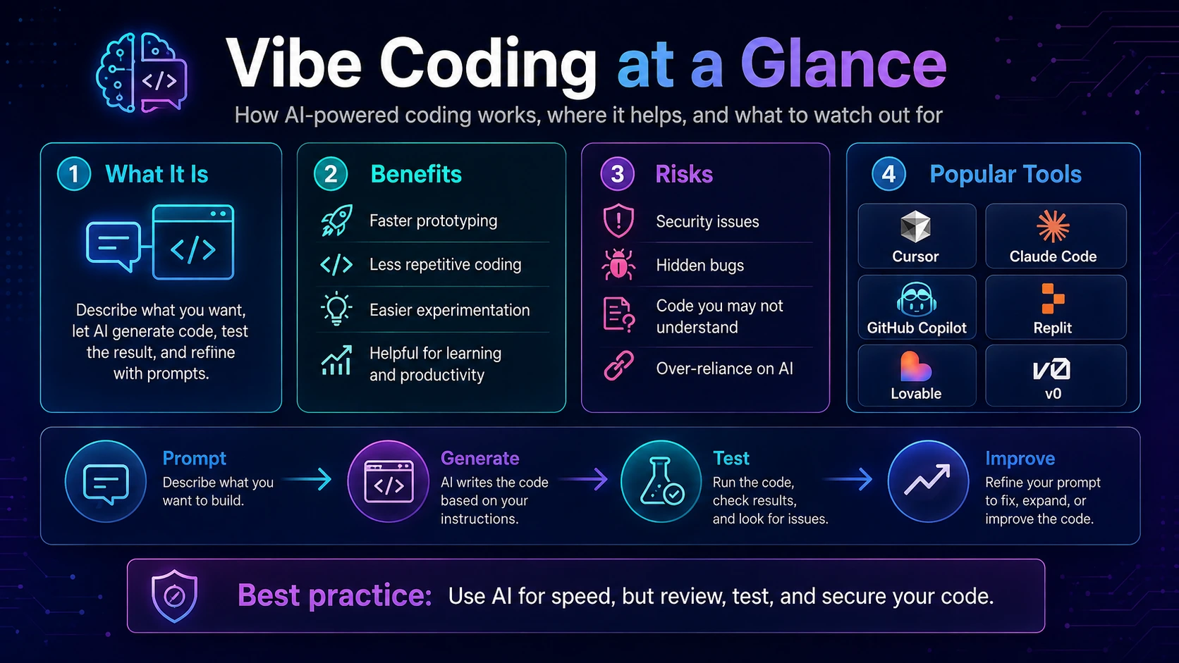 vibe coding at a glance