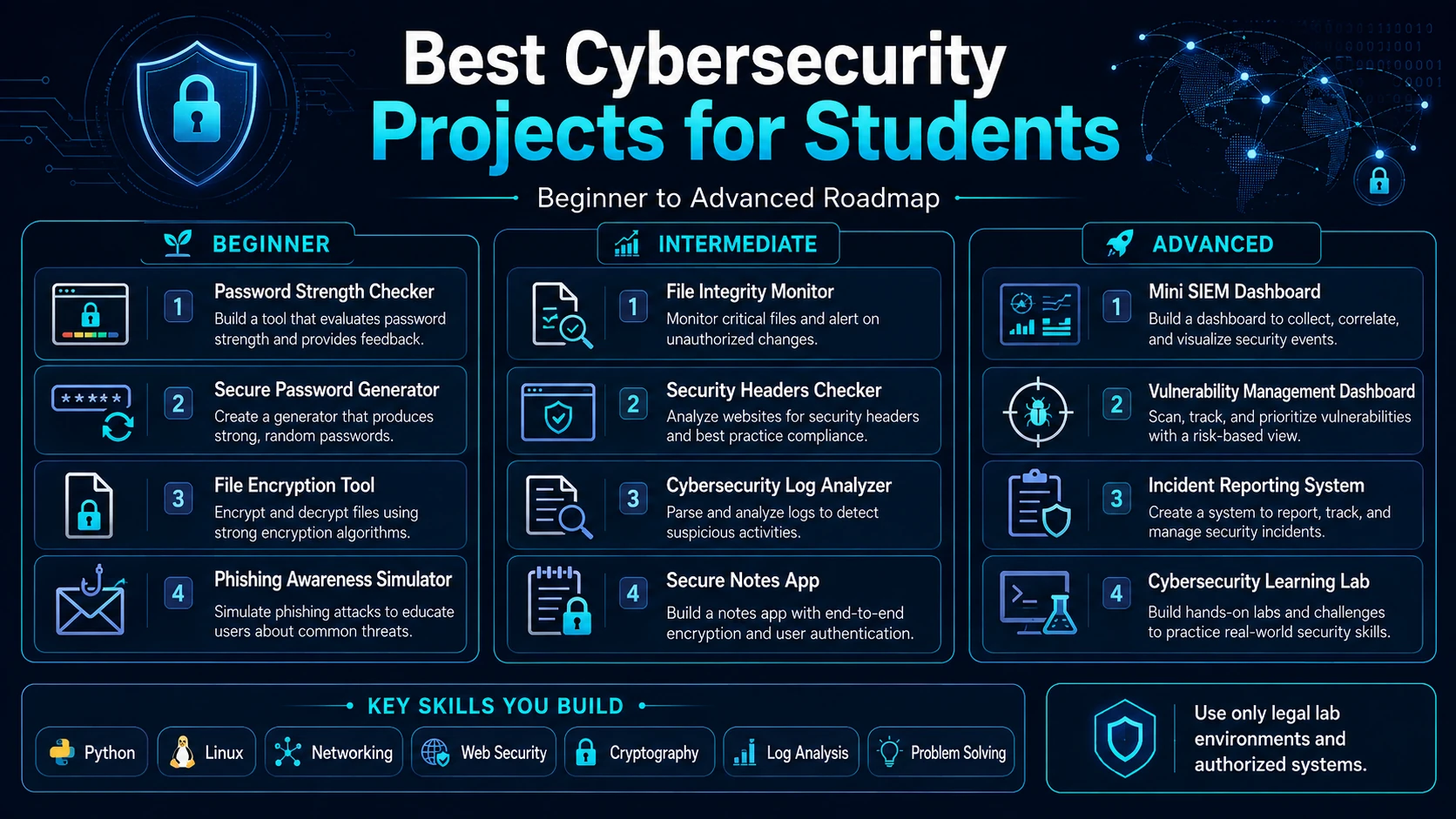 cybersecurity projects roadmap
