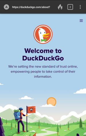 DuckDuckGo Ending