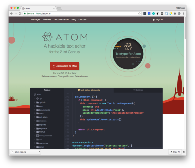 atom.io download mac