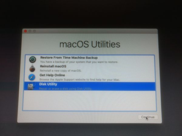 Disk Utility