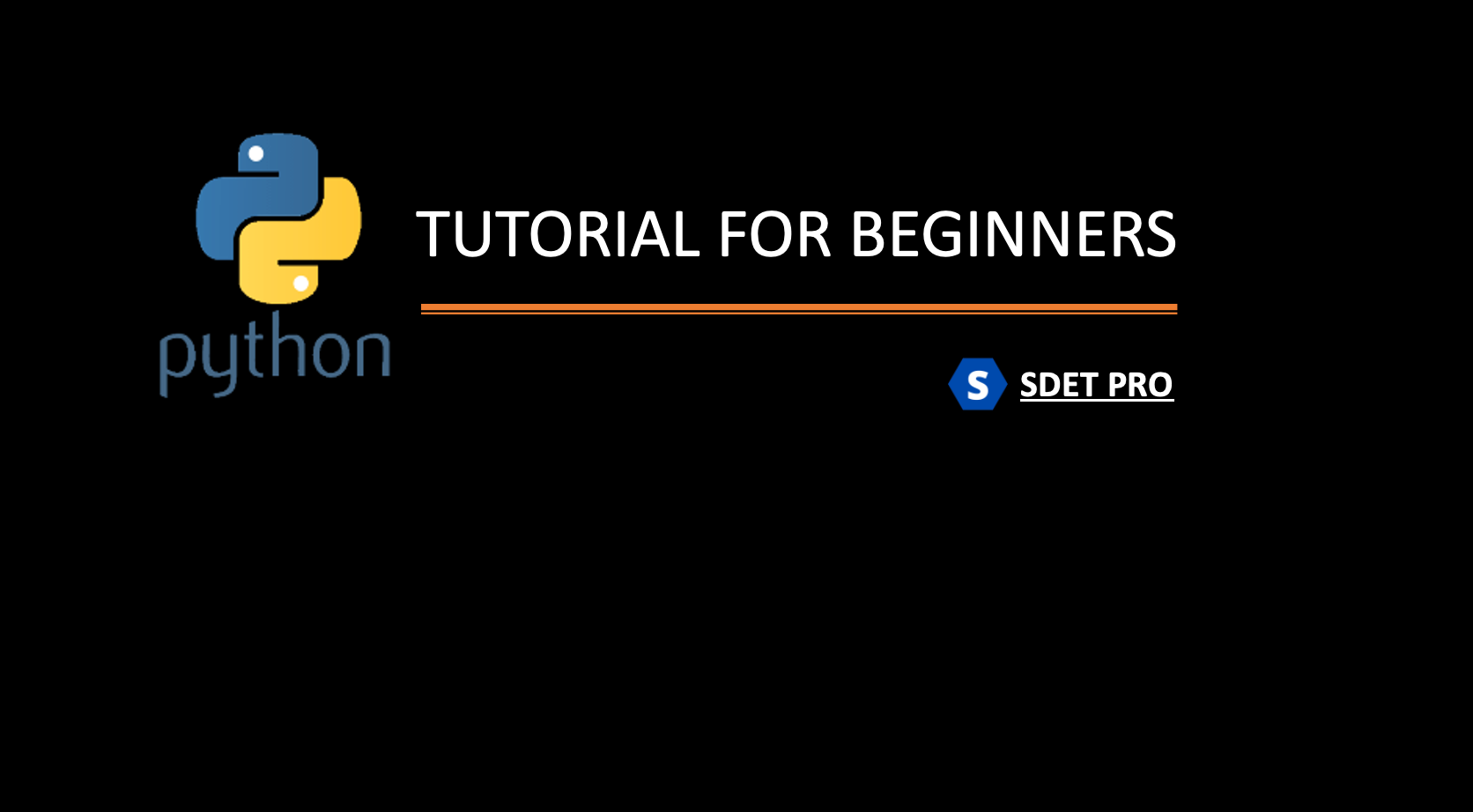 SDET PRO | Become a professional SDET