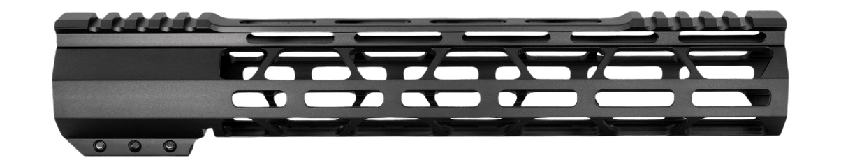 JE MACHINE PS-223MLK12JBLK 12" AR15 MLOK SLIM HGRD
