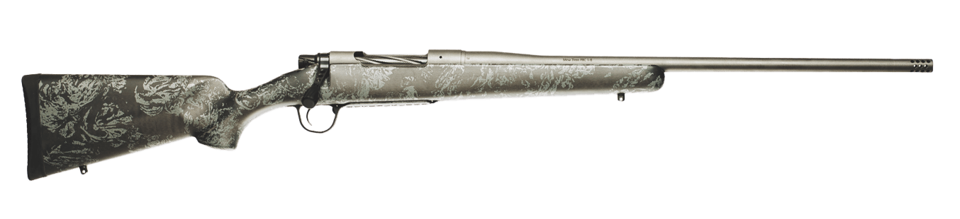 Christensen Arms 801-01346-00 Mesa FFT Full Size 22 Creedmoor 4+1 20" Tungsten Gray Cerakote Threaded Barrel, Tungsten Gray Cerakote Steel Drilled & Tapped Receiver, Carbon w/Gray Accents Fixed Carbon