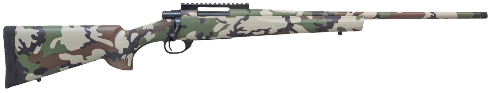 LSI HOWA M1500 6.5CREED 22 WOODLAND FULL RAIL