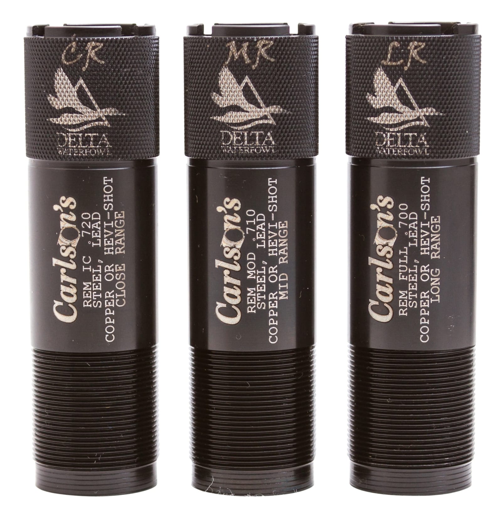 Carlson's Choke Tubes 07269 Delta Waterfowl  Remington Rem Choke 12 Gauge Mid/Long/Close Range 17-4 Stainless Steel