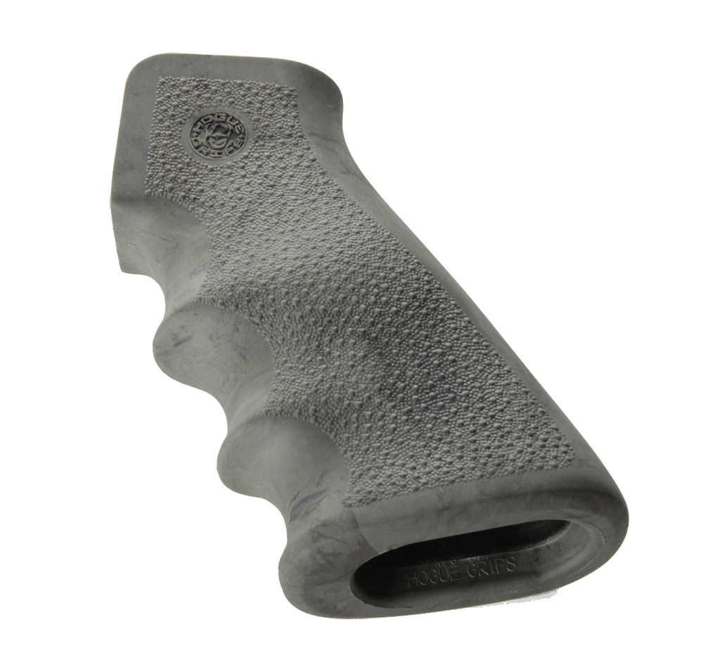 Hogue 15881 OverMolded Grip Ghillie Green Rubber for Finger Grooves for AR-15, M16