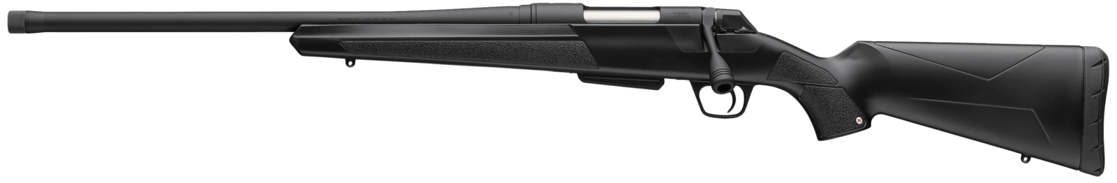 Winchester Repeating Arms 535783294 XPR SR Full Size 6.5 PRC 3+1 20" Black Perma-Cote Threaded Sporter Barrel & Drilled & Tapped Steel Receiver, Fixed Matte Black Synthetic Stock, Left Hand