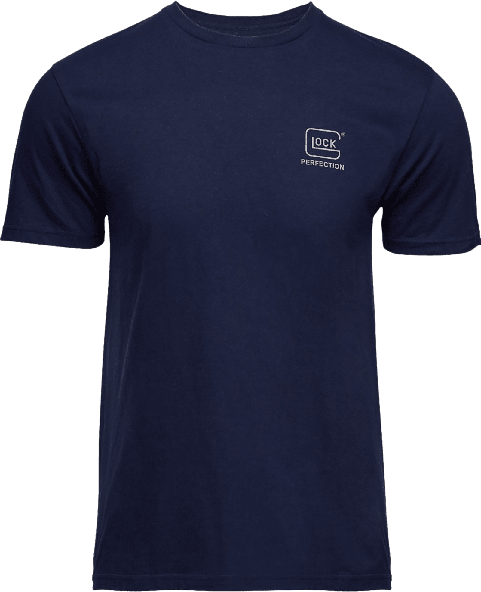 Glock AP96197 Glock Strong Tee  Navy Ringspun Cotton Short Sleeve 2XL