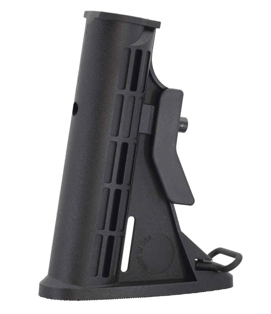 JE MACHINE PS-ST2B         MILSPEC ADJ STOCK BLK