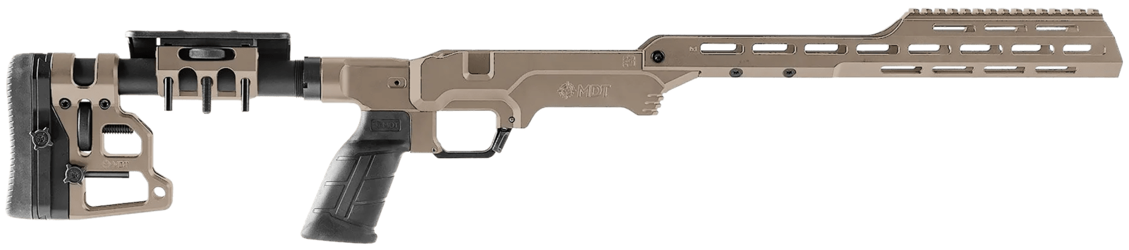 Mdt Sporting Goods Inc 114647FDE The Tactical LSS Gen3 Flat Dark Earth Fits Remington 700 Long Action