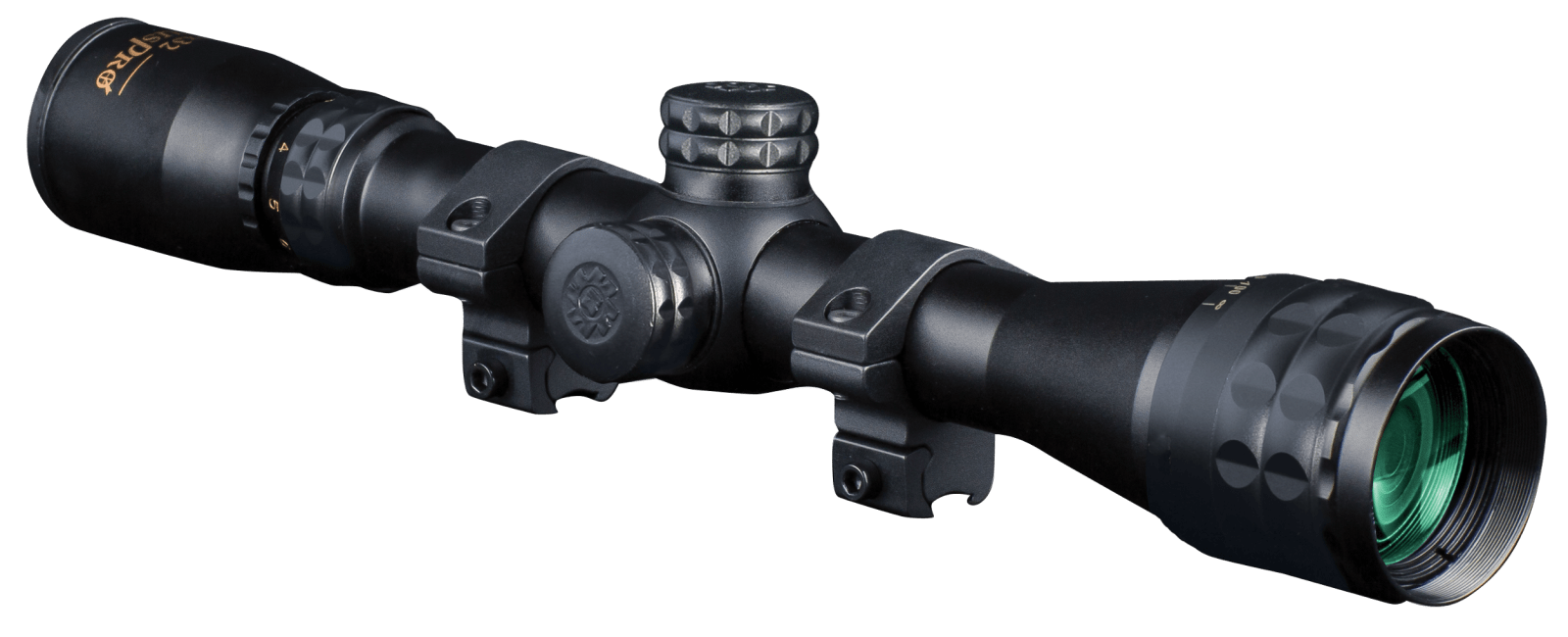 Konus 7267 KonusPro Matte Black 3-9x32mm AO 1" Tube Engraved 30/30 Duplex Reticle Includes Mounting Rings