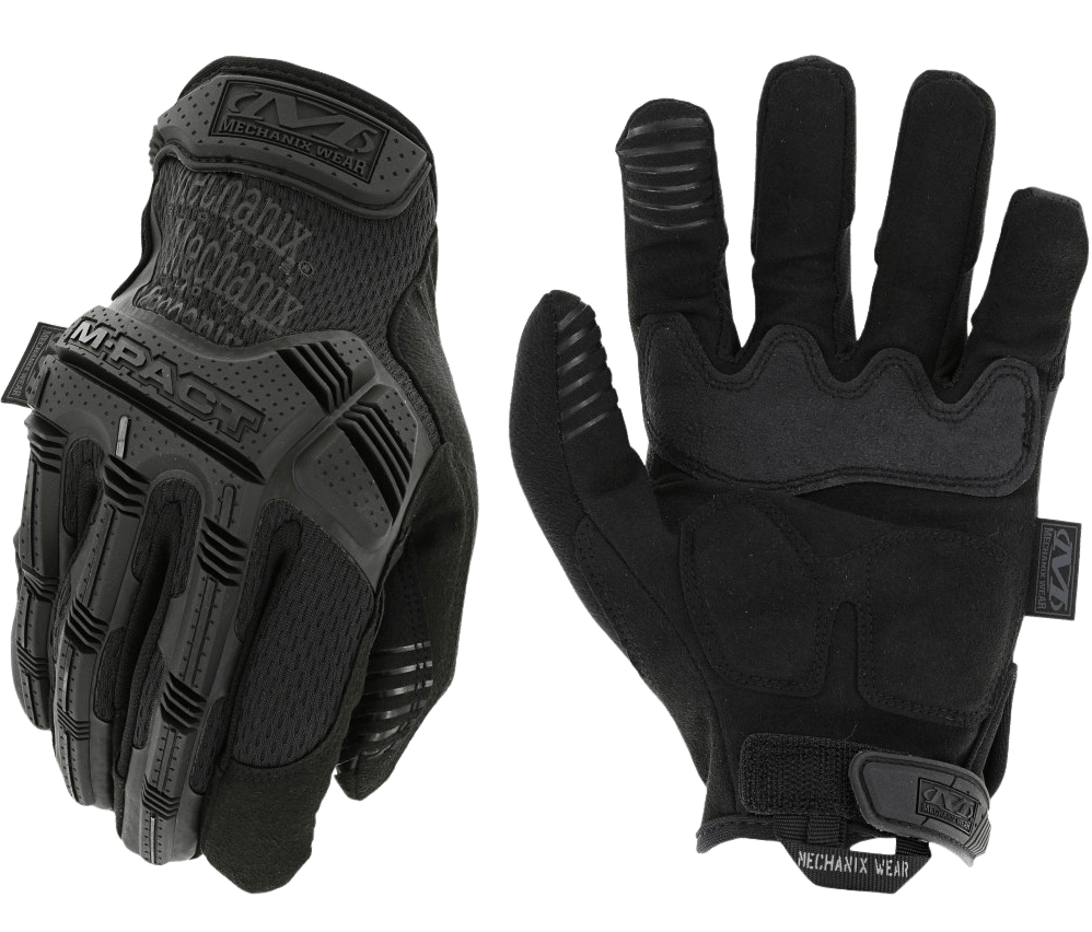 Mechanix Wear MPT-55-012 M-Pact Covert Black Synthetic Leather/Armortex 2XL