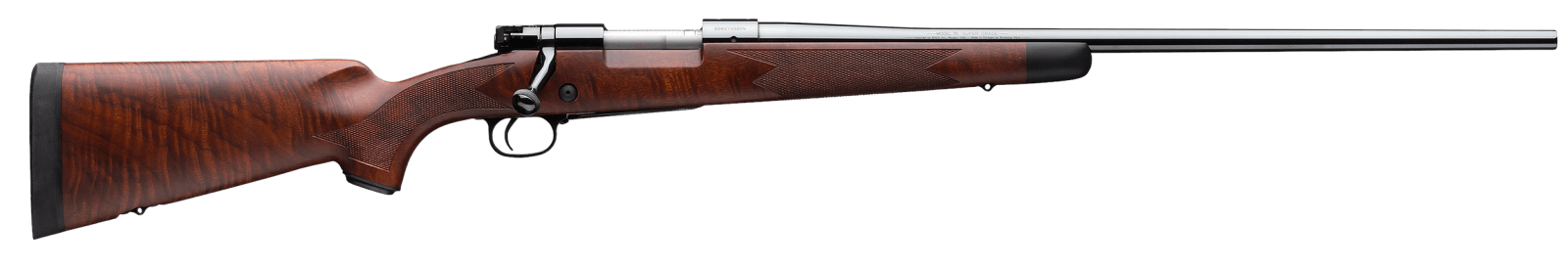 Winchester Repeating Arms 535203228 Model 70 Super Grade 30-06 Springfield Caliber with 5+1 Capacity, 24" Barrel, High Polished Blued Metal Finish & Satin Fancy Walnut Right Hand (Full Size)
