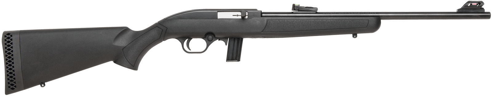 Mossberg 37072 702 Plinkster Full Size 22 LR 10+1 18" Blued Steel Barrel, Blued 3/8" Dovetail Receiver, Black Fixed Synthetic Stock, Right Hand