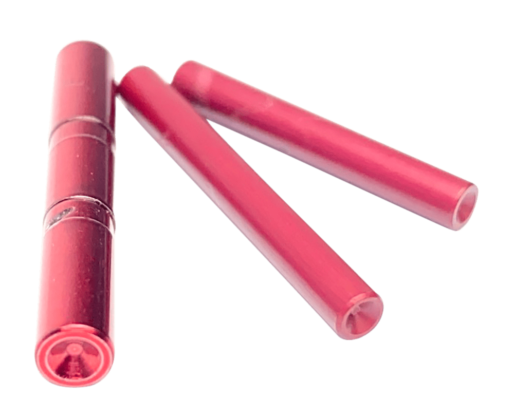 Cross Armory CRG5PSRD 3 Pin Set Dimpled Compatible w/Glock 17/19/26/34 Gen5 Red Steel Pistol
