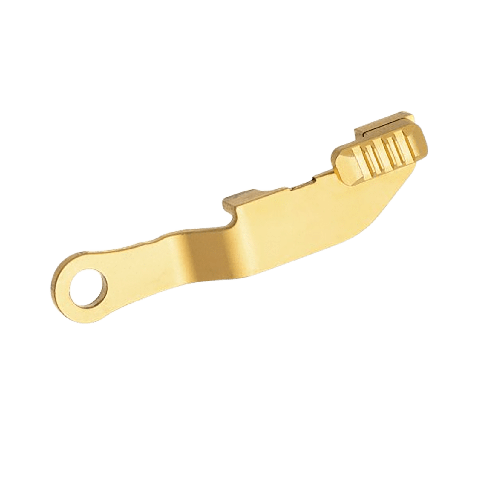 Tyrant CNC TDHCATSCLGOLD Hellcat Extended Slide Release Gold Stainless Steel Pistol