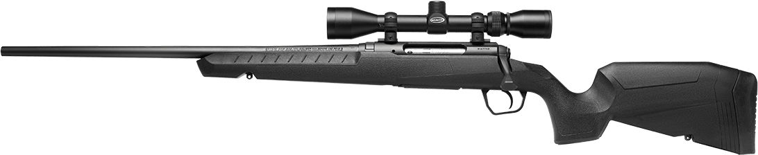 Savage Arms 32018 Axis XP Combo 350 Legend 4+1 22" Matte Black Button Rifled Barrel, Matte Black Drilled & Tapped Carbon Steel Receiver, Fixed Sporter Black Synthetic Stock, Weaver 3-9x40mm, Left Hand