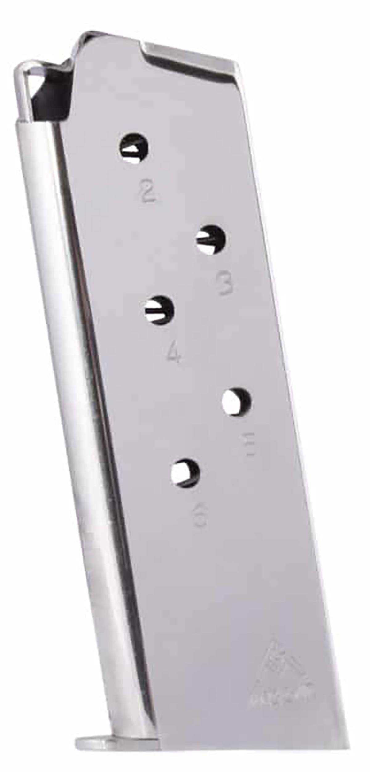 Mec-Gar MGCO4506N 1911  6rd 45 ACP Fits 1911 Officer Nickel Carbon Steel