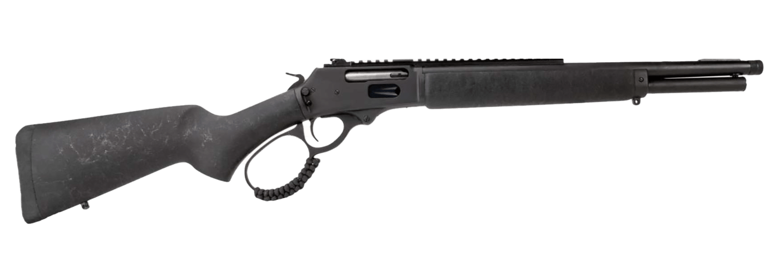 Rossi 950045161TB R95 Trapper 45 Colt 8+1 16.50" Black Oxide Threaded Barrel, Black Oxide Picatinny Rail Alloy Steel Receiver, Fixed Black Polymer Stock