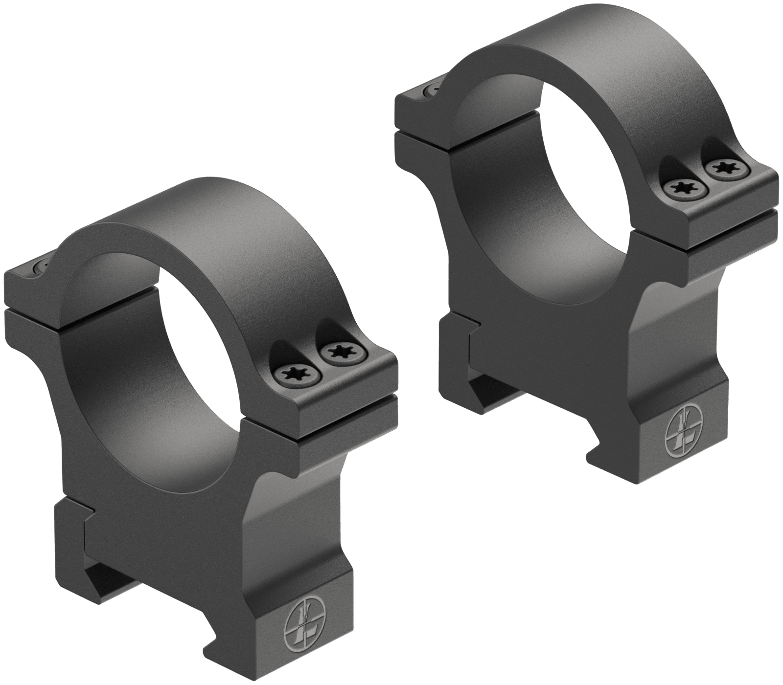 Leupold 180948 Open Range Cross-Slot Matte Black 30mm High