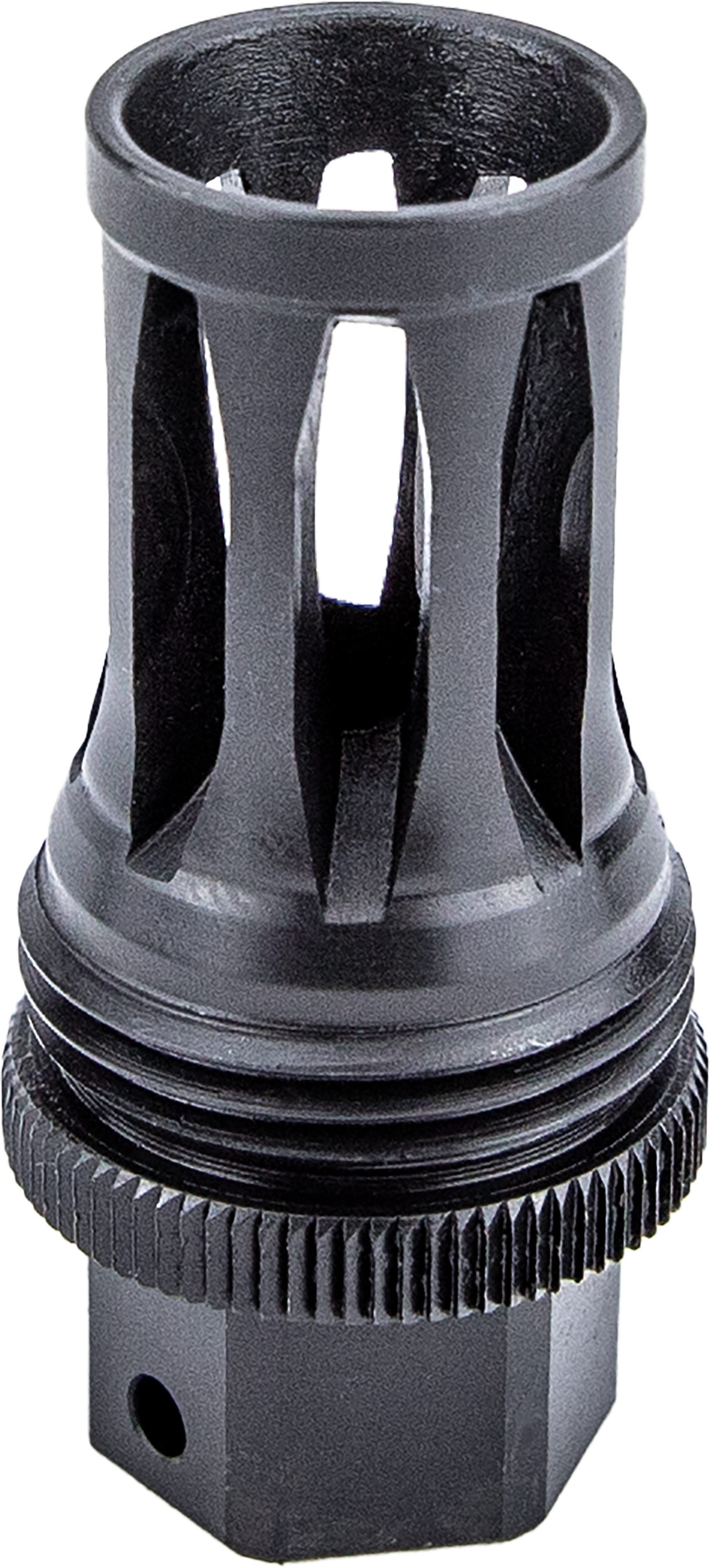 Kgm Suppressors A-QD-FH-S-3M Quick Detach Flash Hider Black Nitride Steel 3/4"x24 Threads