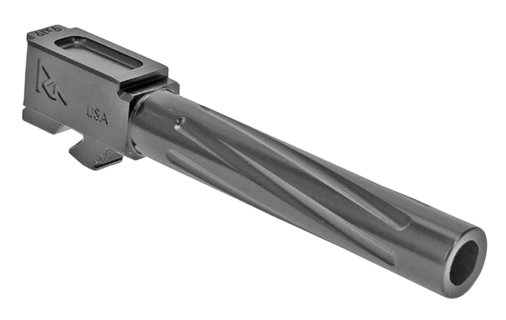 Rival Arms RA20G103D Precision Match Grade 9mm Luger Compatible w/Glock 17 Gen5, 4.49" Fluted PVD Stainless Steel