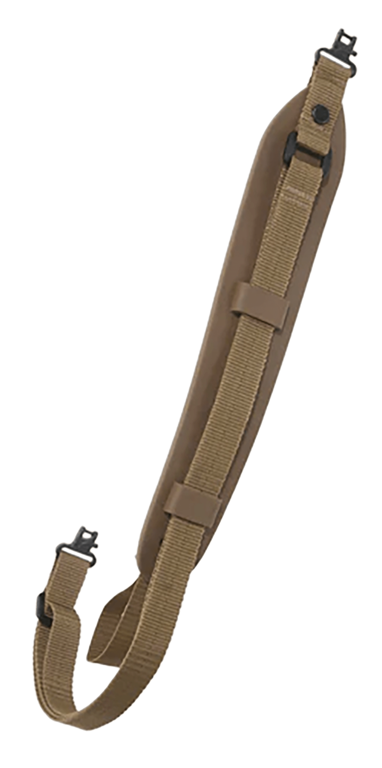 Outdoor Connection SGSS20971 Super Grip Sling Coyote Tan Nylon 48"-60" OAL Padded Rifle