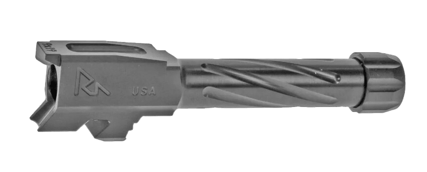 Rival Arms RA20G302D Precision V1 Match Grade 9mm Luger Compatible w/Glock 43 3.41" Fluted Threaded PVD Stainless Steel