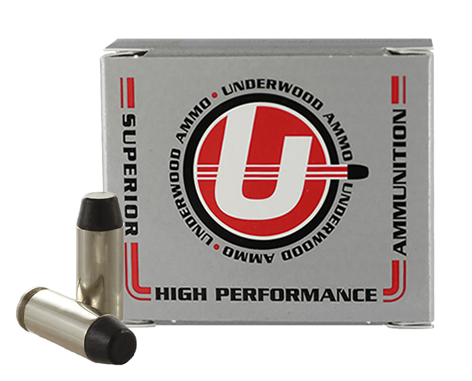 Underwood Ammo 242 10mmAuto 220gr Hard Cast Flat Nose 20 Per Box/10 Case