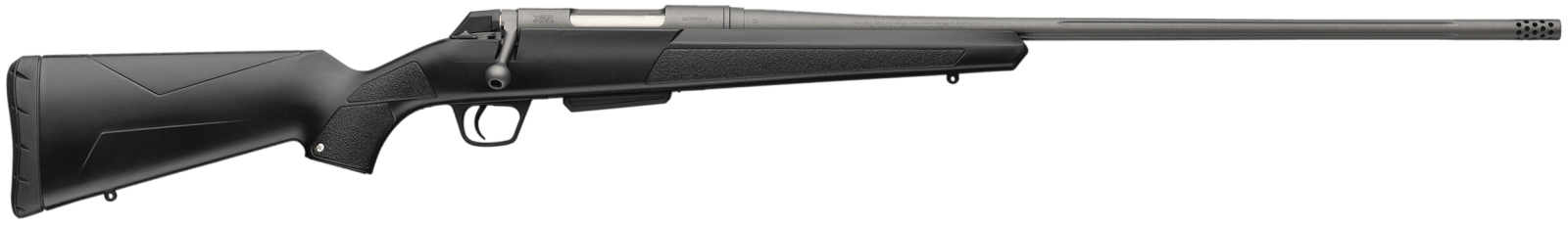 Winchester Repeating Arms 535801289 XPR Extreme 6.5 Creedmoor Tungsten Cerakote Fluted Threaded Barrel & Drilled & Tapped Steel Receiver, Fixed Black Synthetic Stock
