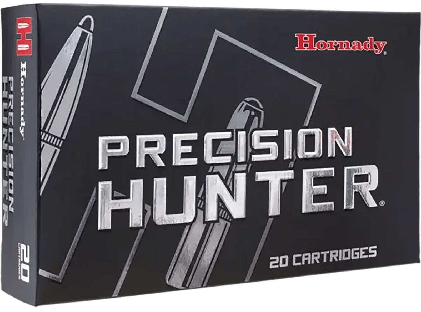 Hornady 82002 Precision Hunter  300WinMag 200gr Extremely Low Drag eXpanding 20 Per Box/10 Case