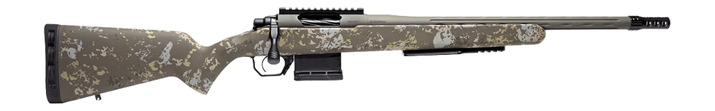 Horizon Firearms HRF-VA2-25CM-22R Vandal 2 25 Creedmoor 22" Mil-Spec OD Green Skip Dash Fluted/Threaded Barrel, Mil-Spec OD Green Receiver w/Picatinny Rail, Arca Rail Forend, Timberline Iota BKS Right