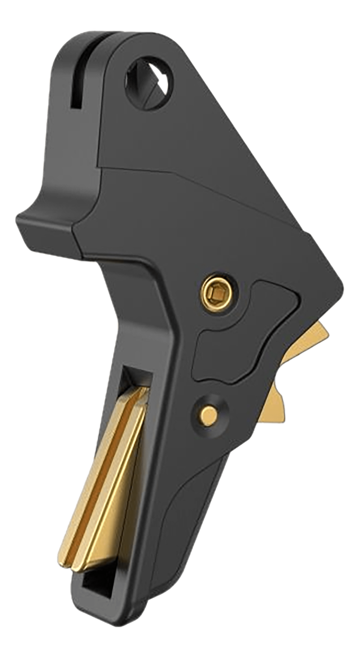 Tyrant CNC TDMPTRIGFSCBLK/GOLD   Black Fits S&W M&P Full-Size & Compact