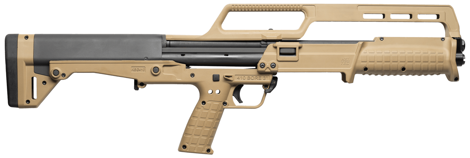 Kel-Tec KSG410TAN KSG410 410 Bore Pump 3" 10+1 18.50" Tan Synthetic Stock