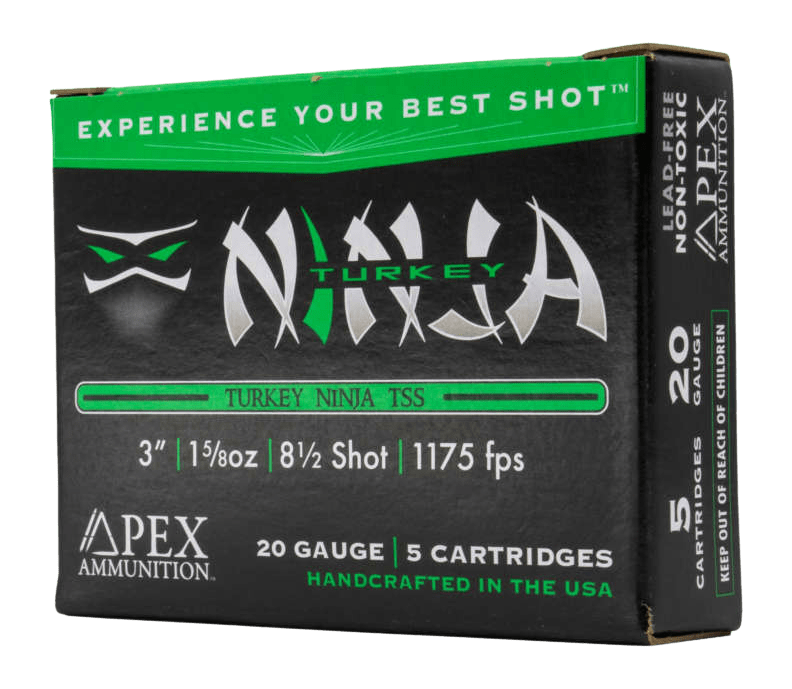 APEX AMMO NINJA20    20G 3    1-5/8 8.5       5/10