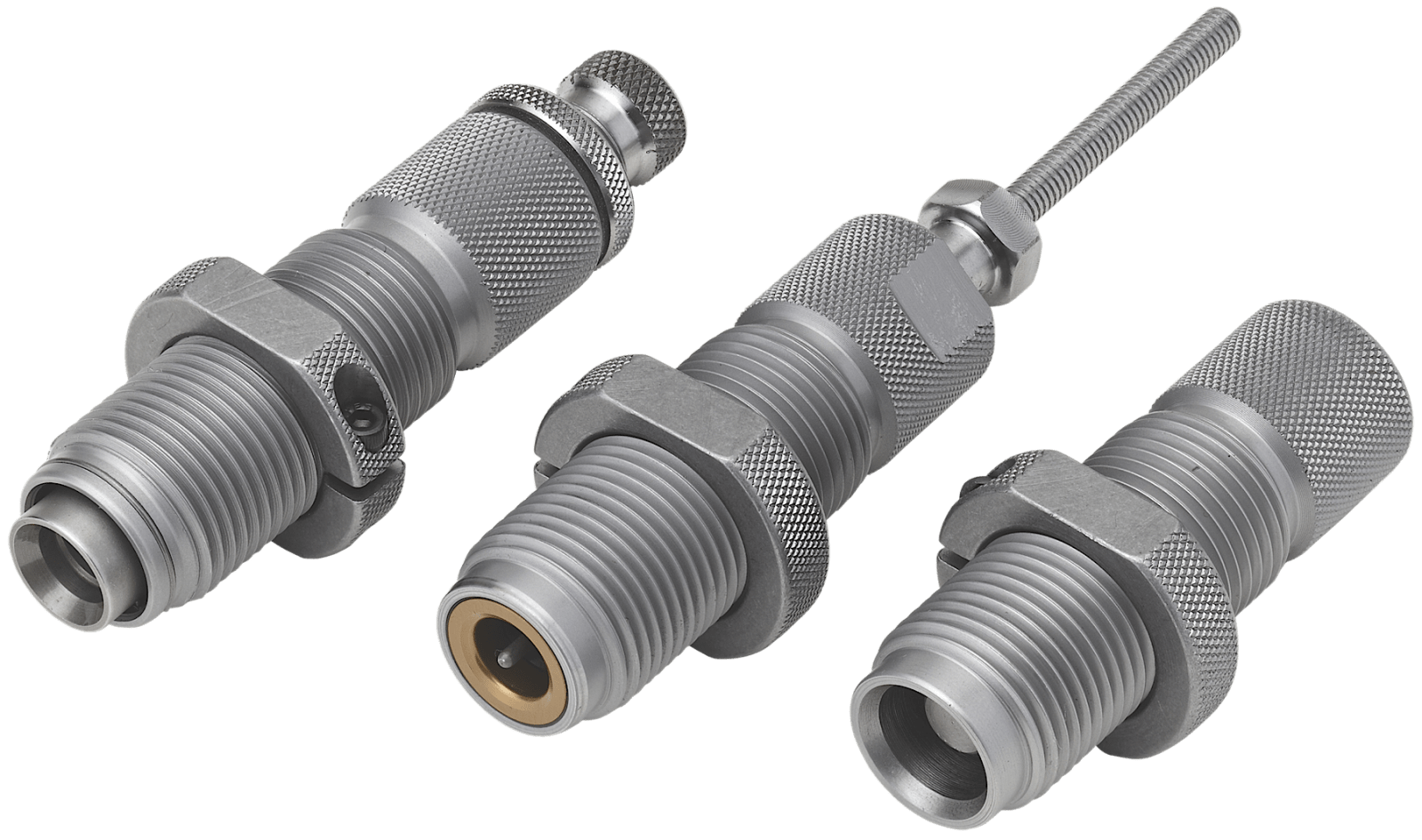 Hornady 546554 Custom Grade Series II 3 Die Set for 45 ACP 45 Win Mag 45 Auto Rim Includes Sizer Seater Expander