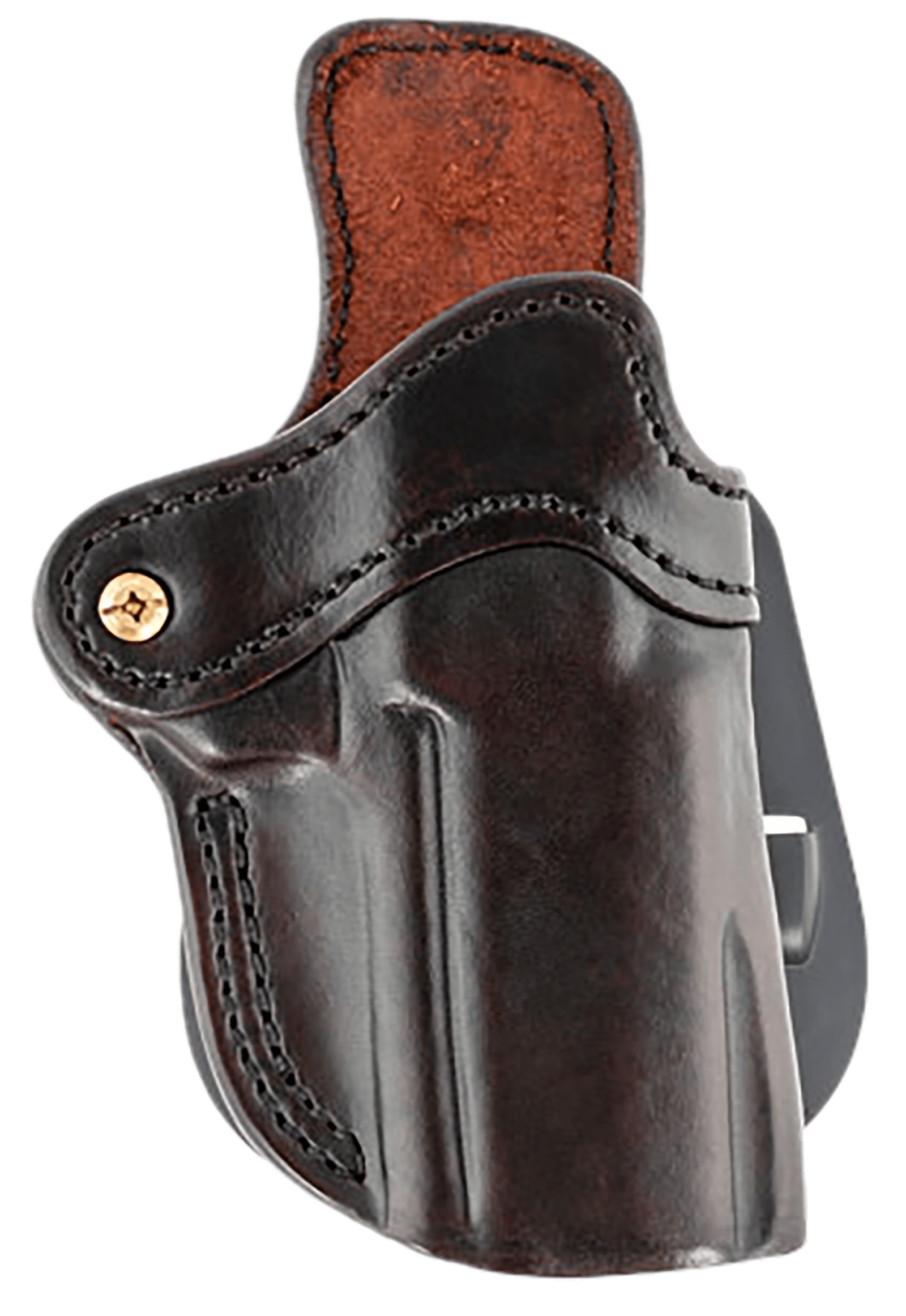 1791 Gunleather ORPDH24SBRR BH2.4 Optic Ready OWB 2.4 Signature Brown Leather Paddle Fits Walther PPQ/Sig P320/Springfield XD-M